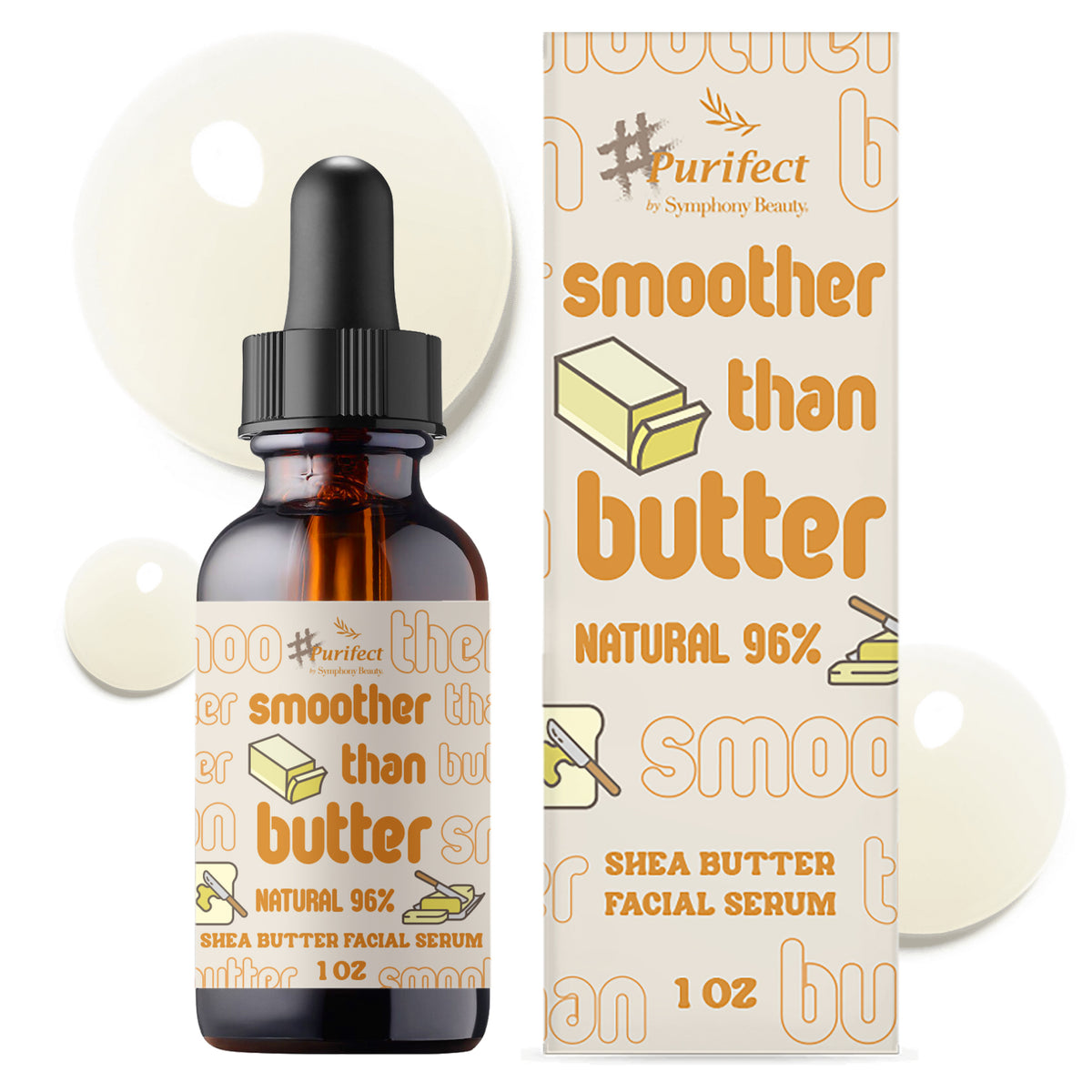 #Purifect Smoother Than Butter Shea Butter Facial Serum – 1 Fl Oz